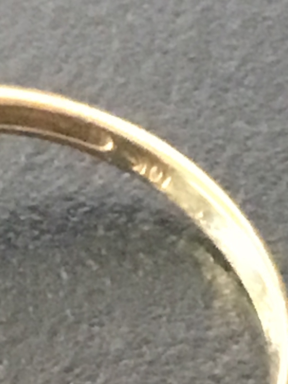 C&L 10k gold==Citrine gemstone ==8 1/2 sz==2.07 grams - Picture 6 of 12